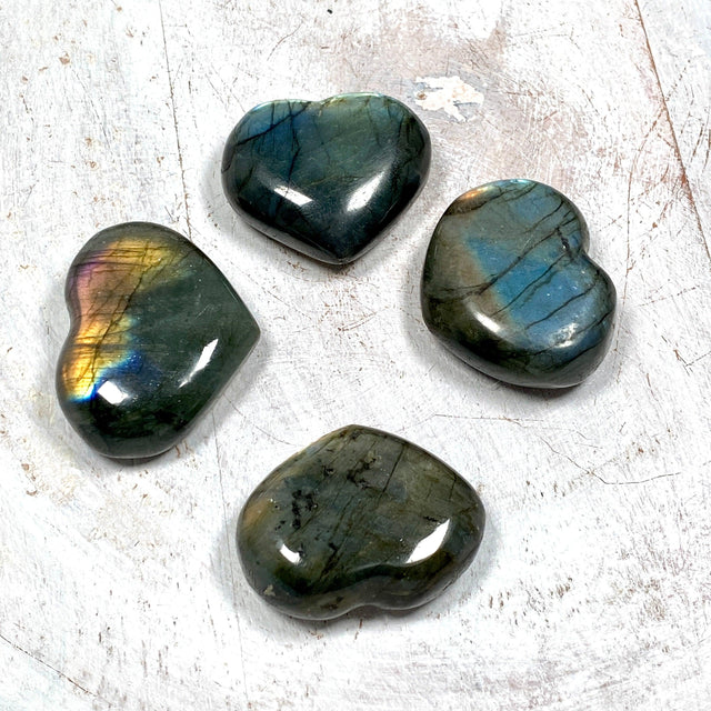 Labradorite hearts LBH-04 - Nature's Magick