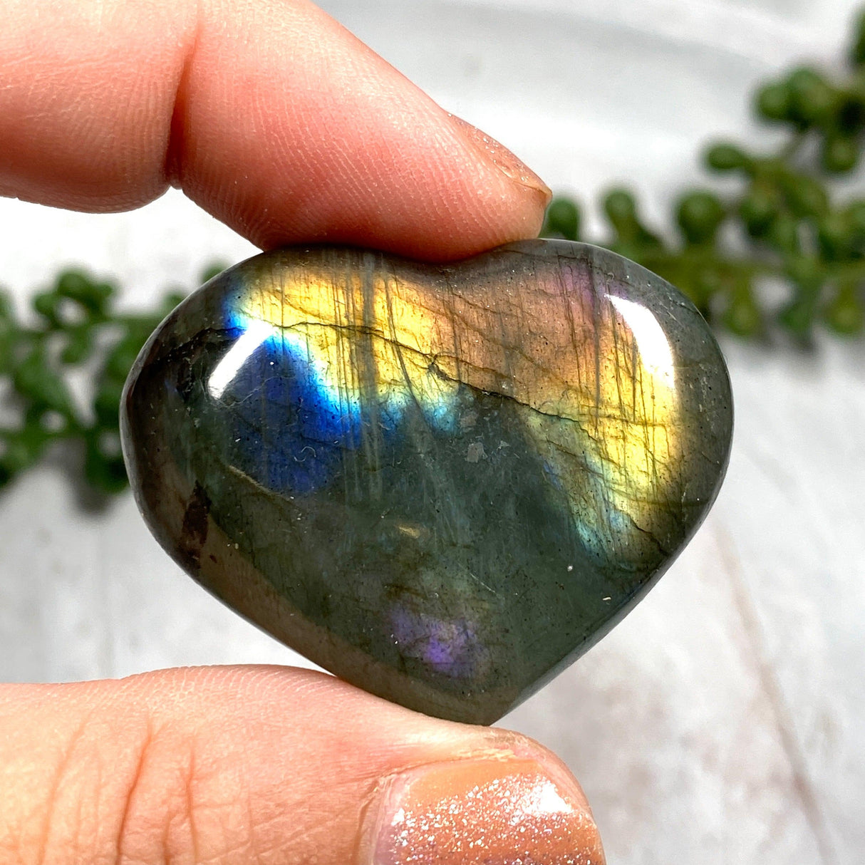Labradorite hearts LBH-04 - Nature's Magick