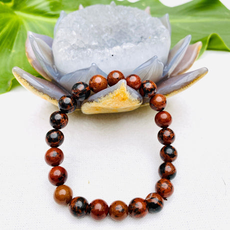 Mahogany obsidian bracelet - Nature's Magick