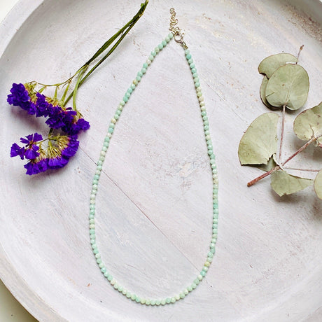 Micro Bead Necklace - Amazonite - Nature's Magick