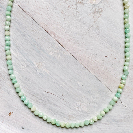 Micro Bead Necklace - Amazonite - Nature's Magick
