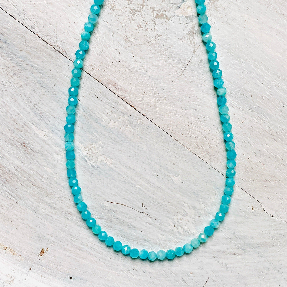 Micro Bead Necklace - Amazonite - Nature's Magick