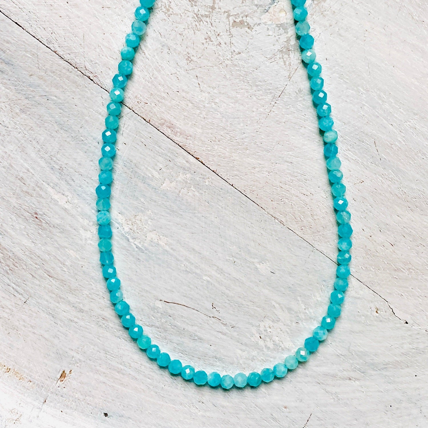 Micro Bead Necklace - Amazonite - Nature's Magick