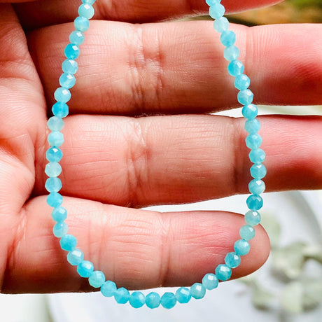 Micro Bead Necklace - Amazonite - Nature's Magick