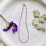 Micro Bead Necklace - Spinel - Nature's Magick