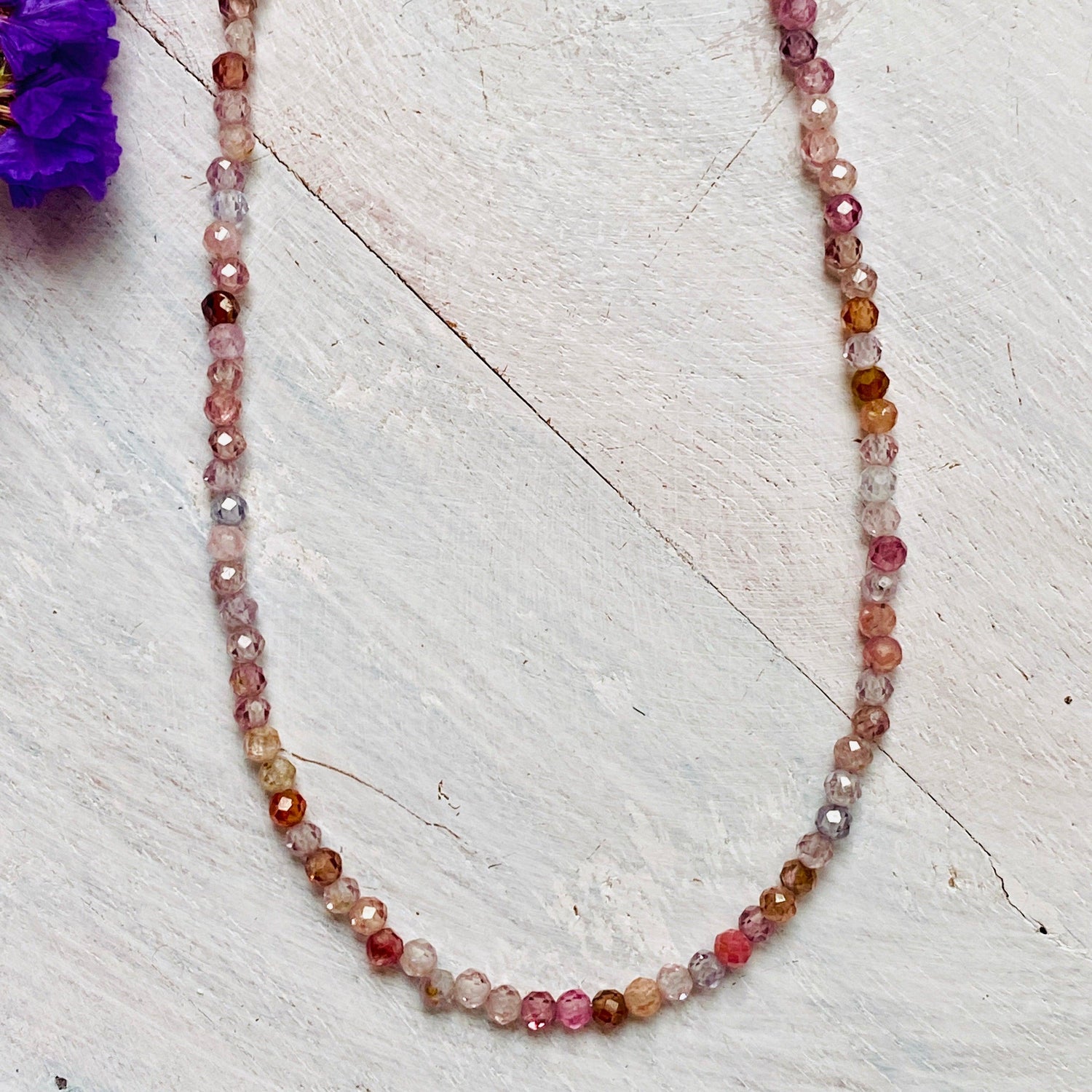 Micro Bead Necklace - Spinel - Nature's Magick