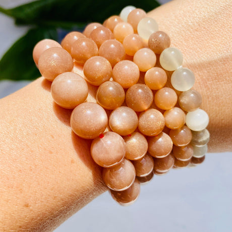 Moonstone (Peach) Bracelet - Nature's Magick