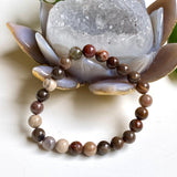 Petrified Wood bracelet - Nature's Magick