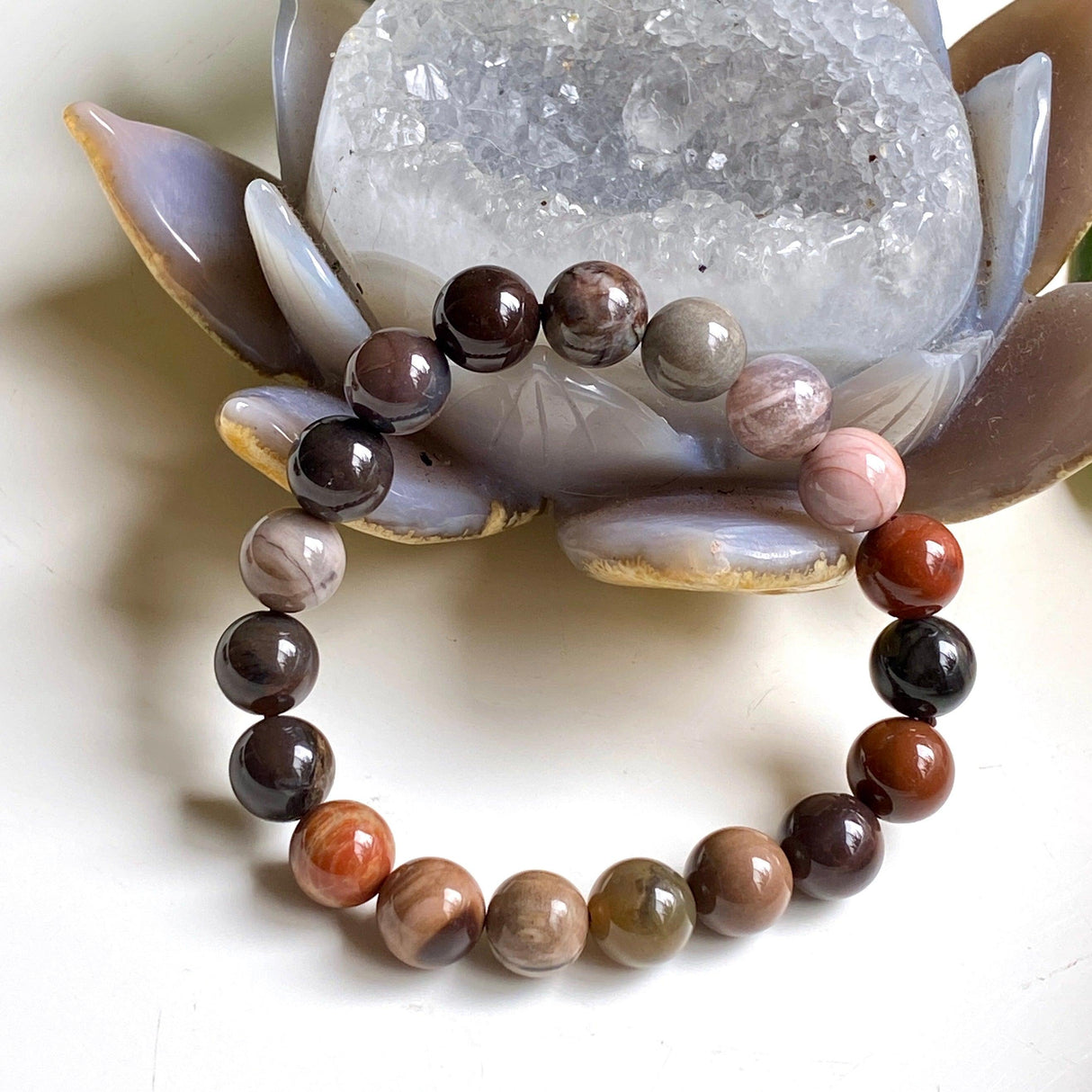 Petrified Wood bracelet - Nature's Magick
