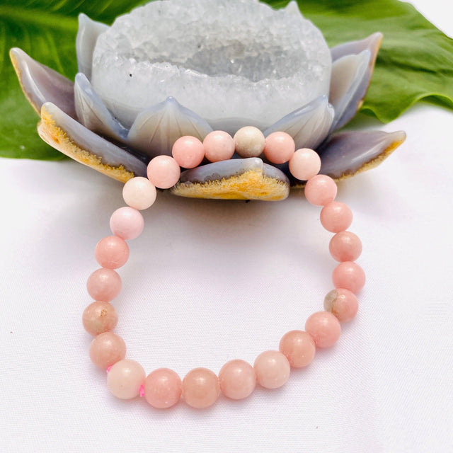 Pink Opal bracelet - Nature's Magick