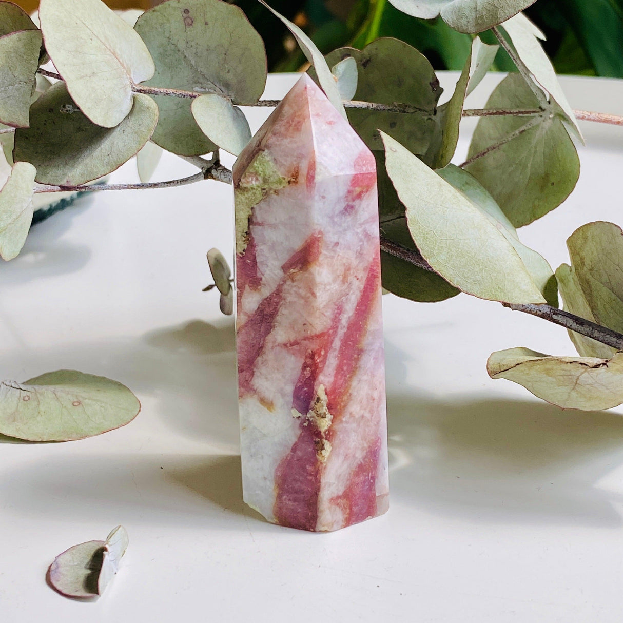 Pink Tourmaline mini points c1450 - Nature's Magick