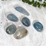 Polished Celestite Tumble Stones - Nature's Magick