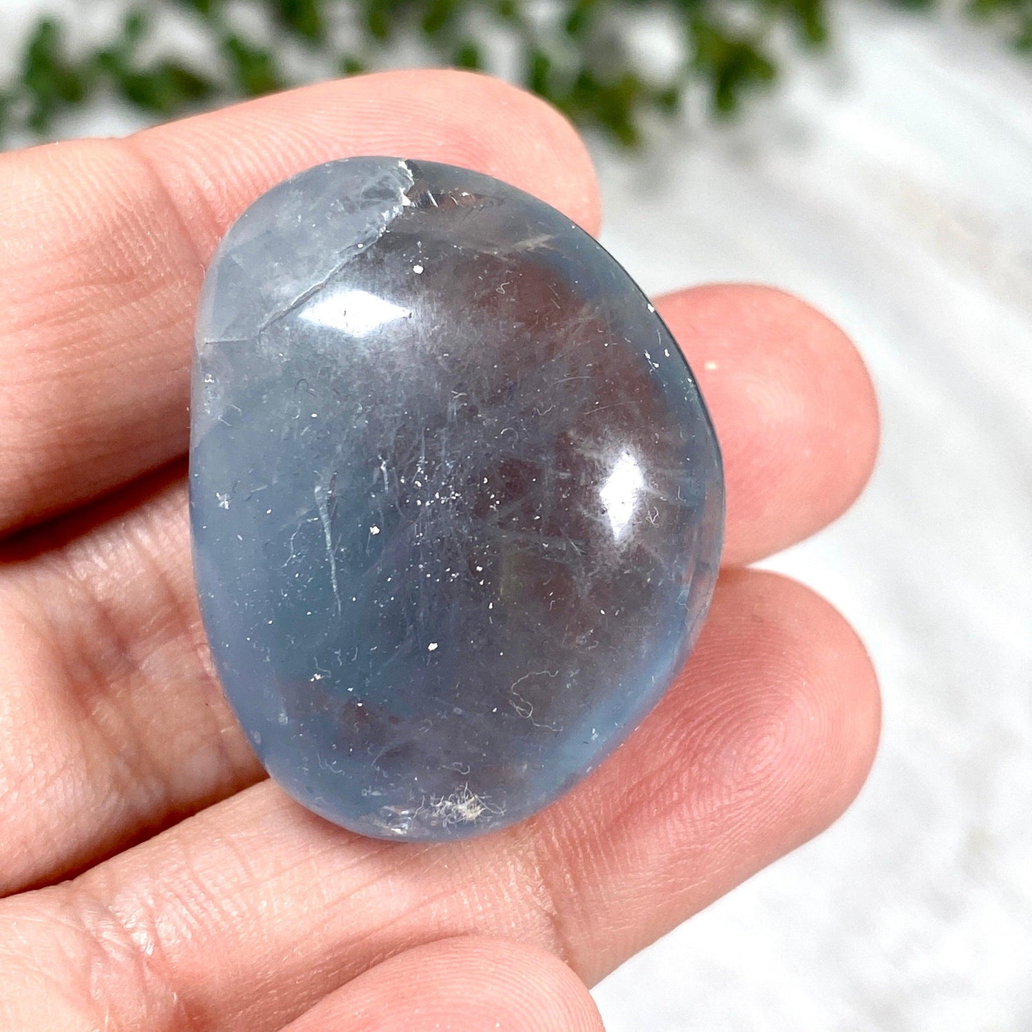 Polished Celestite Tumble Stones - Nature's Magick