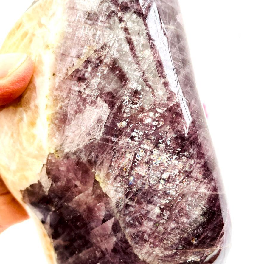 Purple Anhydrite (Angelite) freeform CR3183 - Nature's Magick