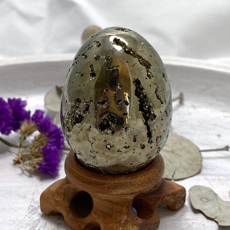 Pyrite A grade Egg PY-E2 - Nature's Magick