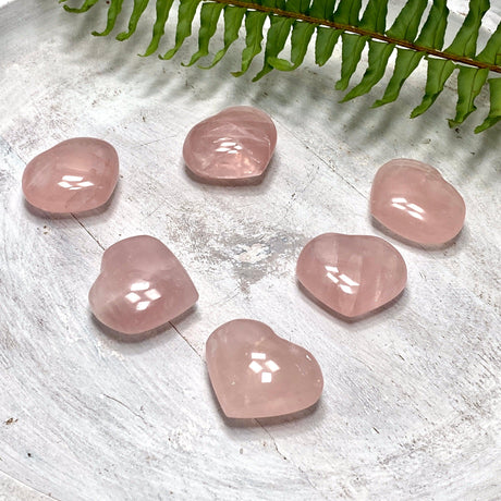 Rose Quartz Heart RQH-12 - Nature's Magick
