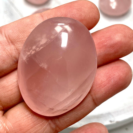 Rose quartz Palmstone RQP - Nature's Magick