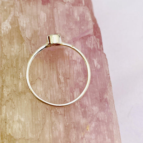 Ruby Round Faceted Fine Band RingR3754-RU - Nature's Magick