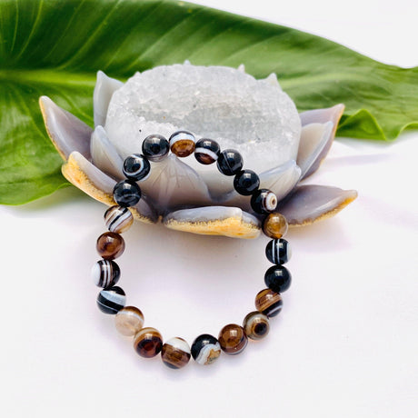 Sardonyx banded bracelet - Nature's Magick