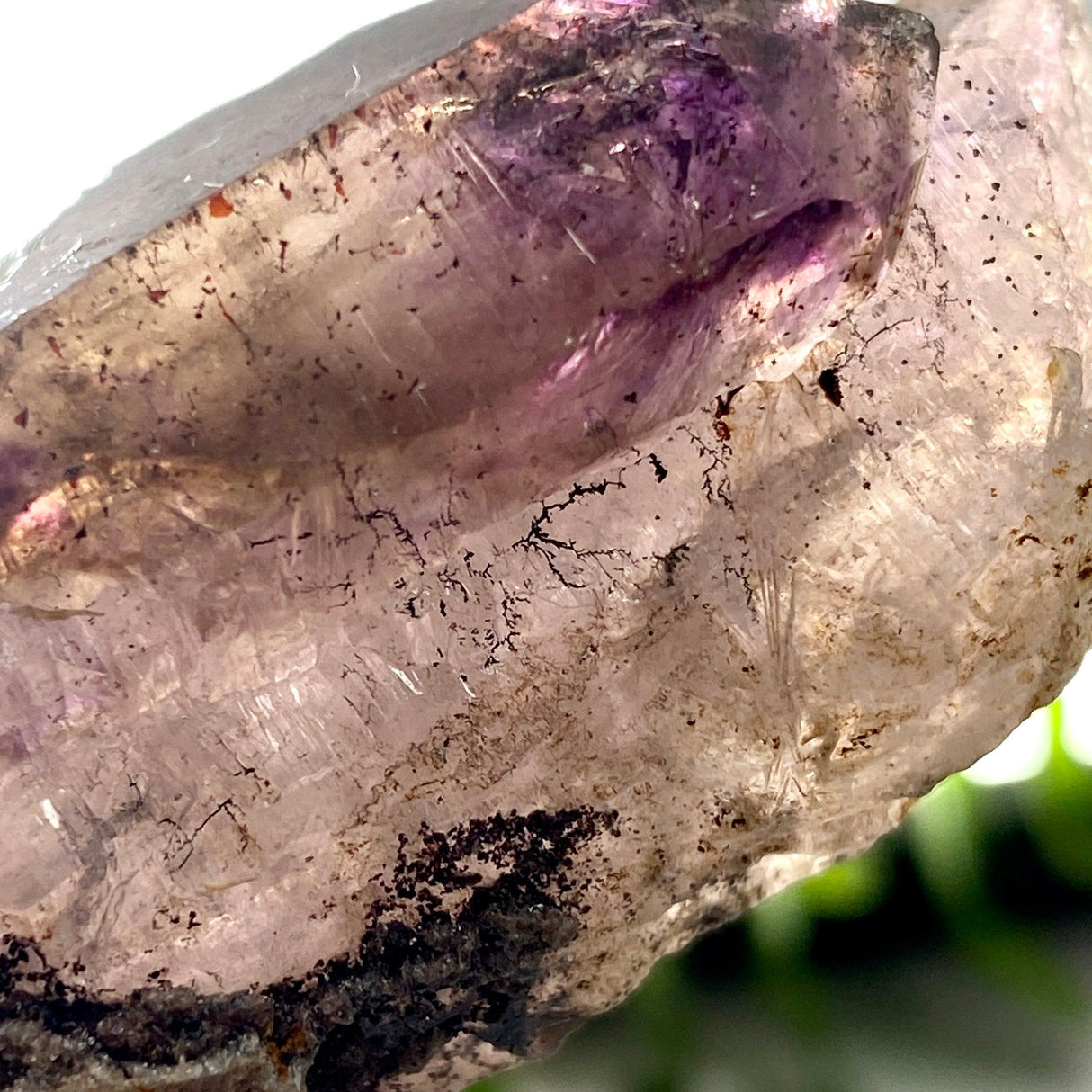 Smokey Amethyst from Chiredzi, Africa quartz crystal CR3176 - Nature's Magick