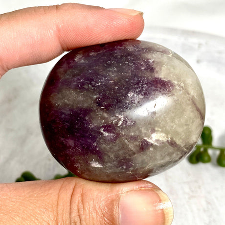Smokey Lepidolite Palmstones/Gallets SLG - Nature's Magick