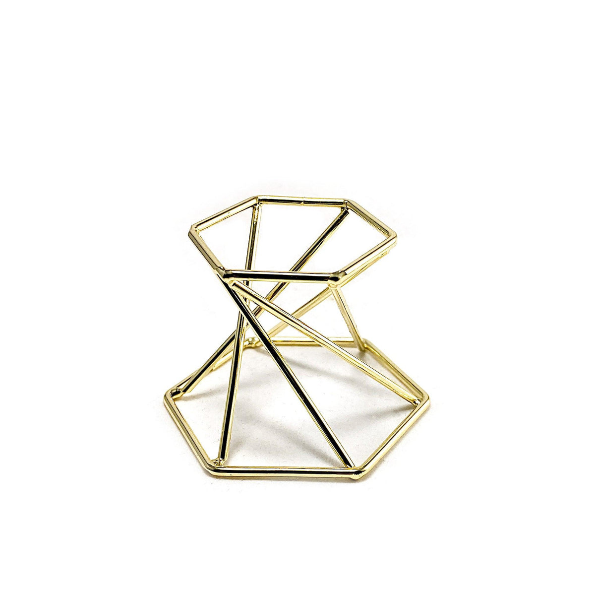 Sphere Stand - Hexagonal twist SPH02 - Nature's Magick