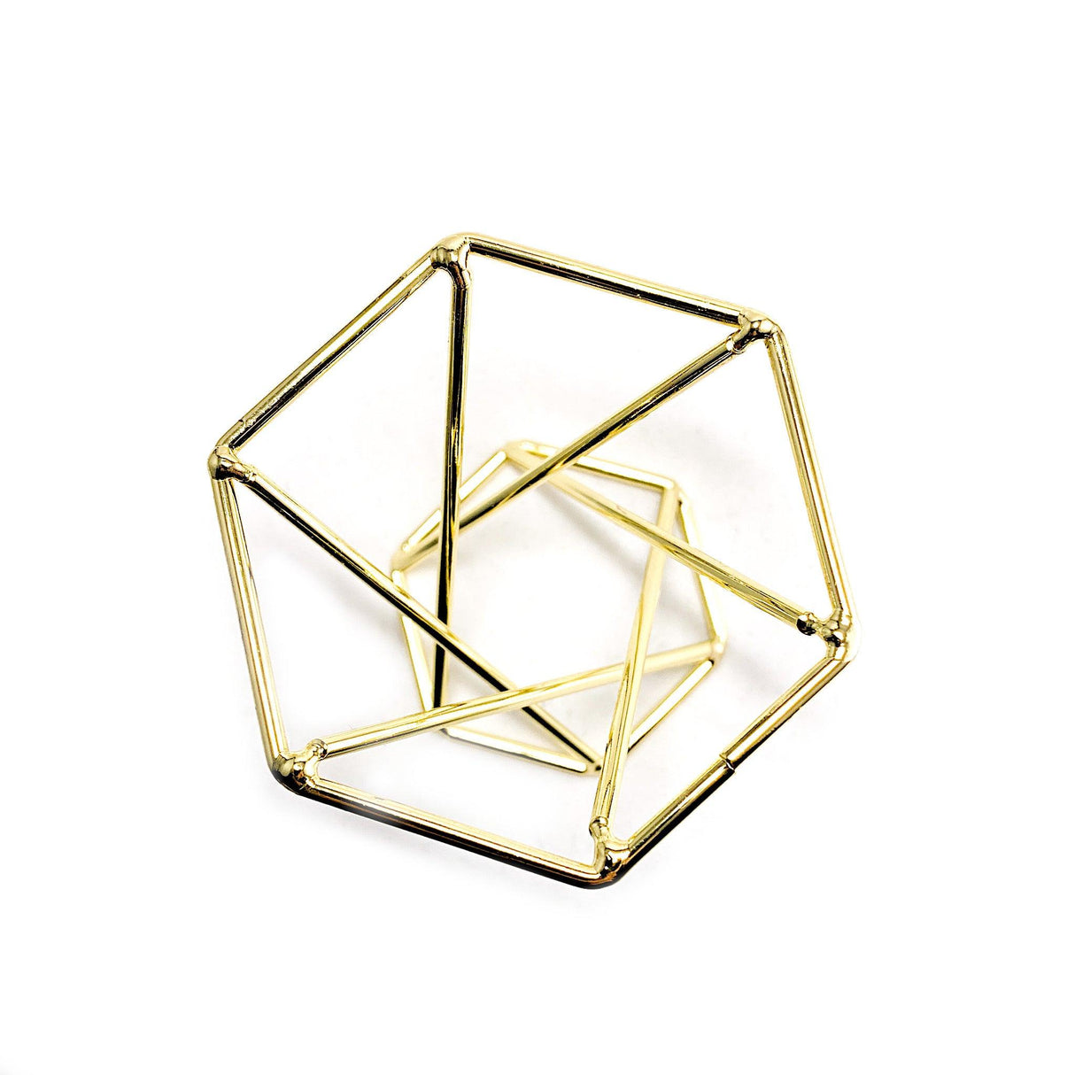 Sphere Stand - Hexagonal twist SPH02 - Nature's Magick