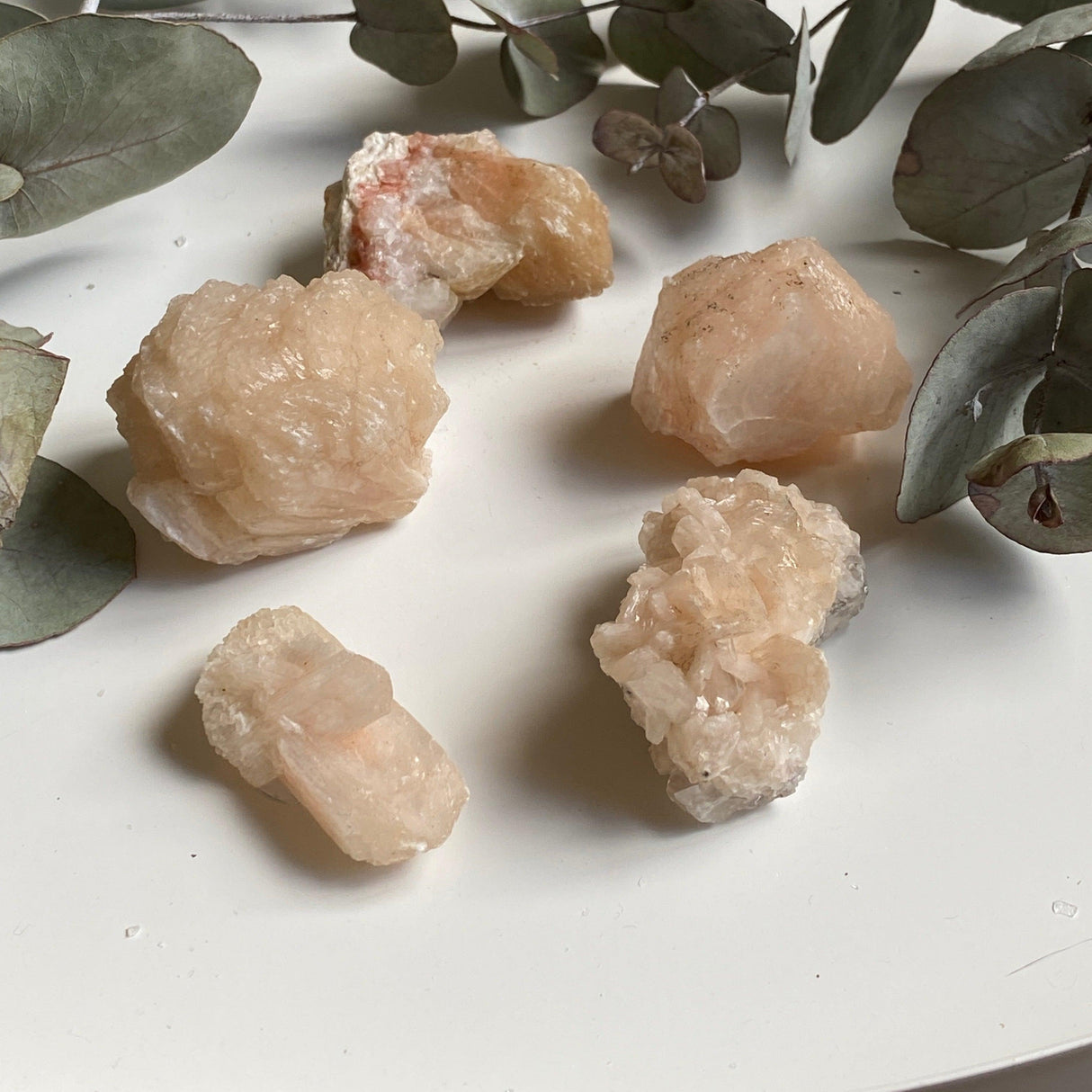 Stilbite and Apophyllite cluster ZS-01 - Nature's Magick