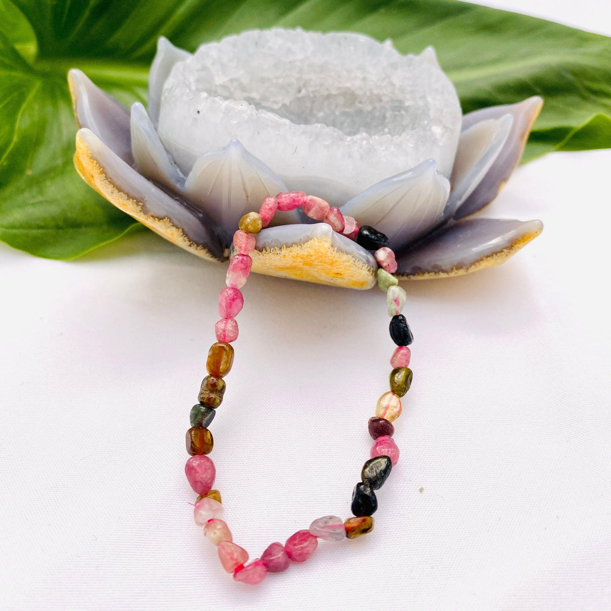 Tourmaline mixed colour bracelet - Nature's Magick