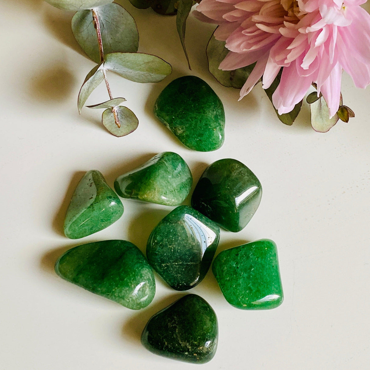 Tumbled Stone - Green Aventurine (small) TS-GRA-S - Nature's Magick