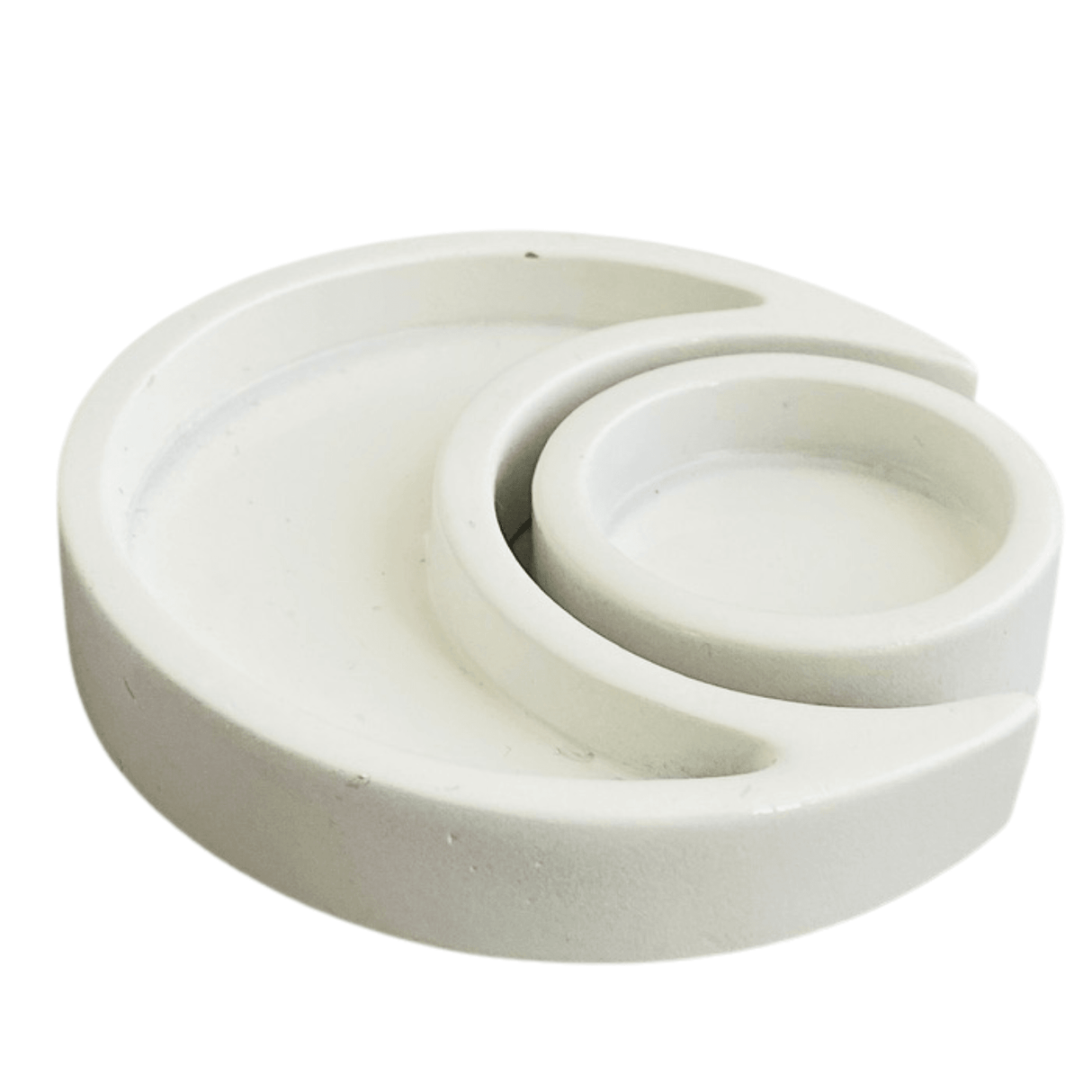 White Moon Sphere Dish DSD-20 - Nature's Magick