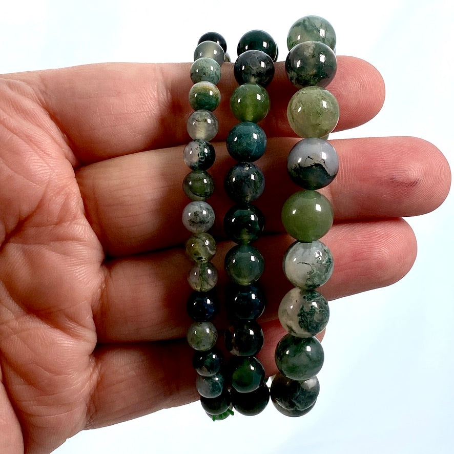 Moss Agate bracelet