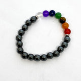 Hematite chakra bracelet