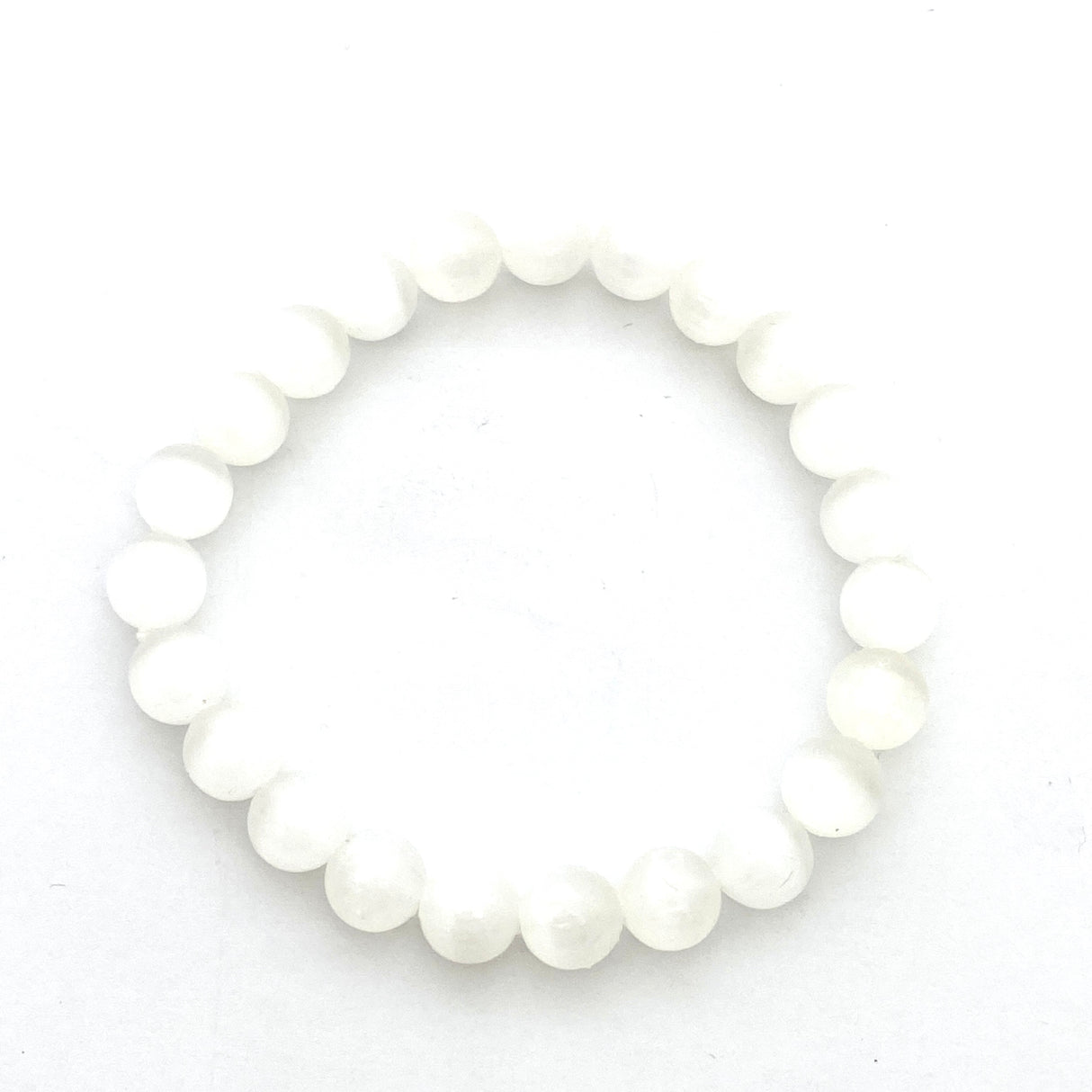 Selenite bracelet