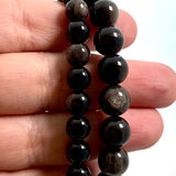 Silver Sheen Obsidian Bracelet