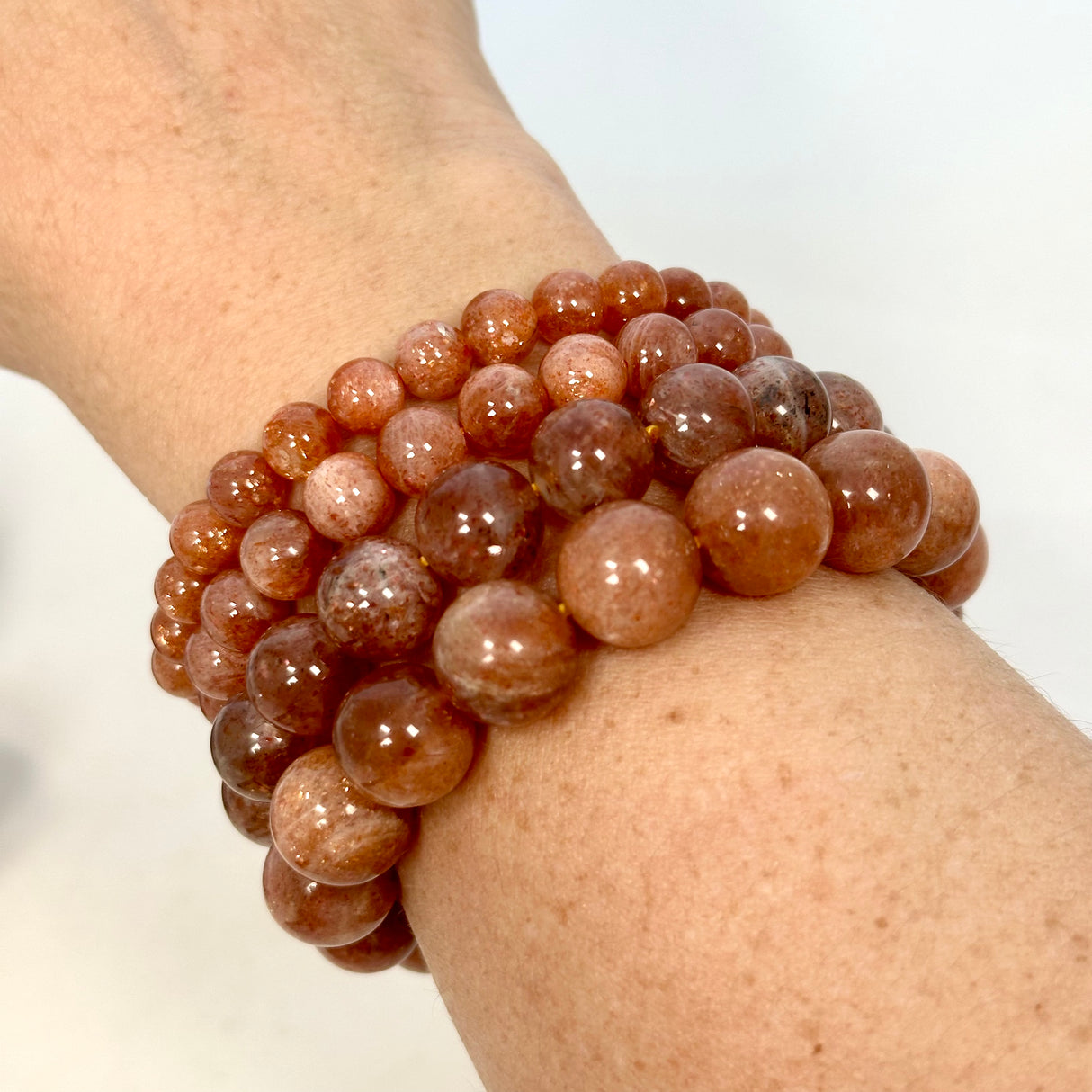 Sunstone bracelet