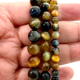 Tiger's Eye bracelet - Mixed Blue and Gold