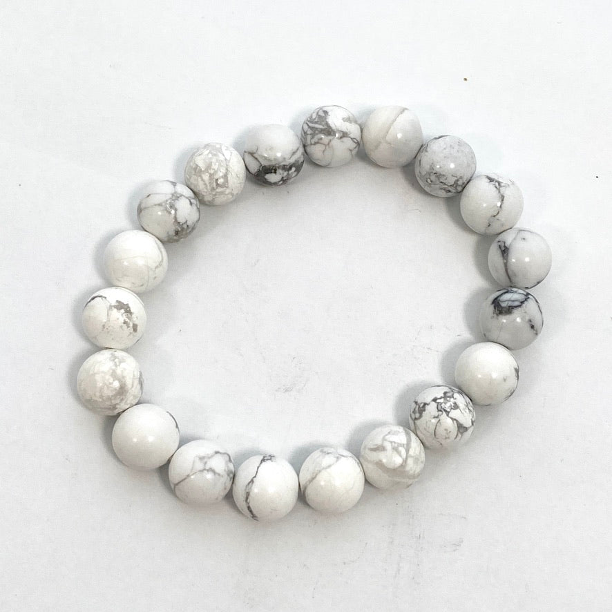 Howlite bracelet