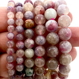 Pegmatite "Unicorn stone" Bracelet - Pink Tourmaline, Lepidolite and Quartz