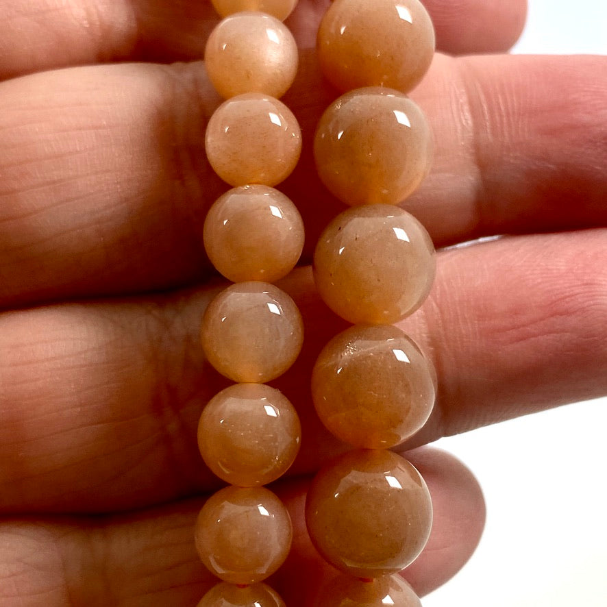 Moonstone (Peach) Bracelet