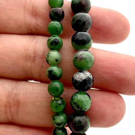 Ruby in Zoisite bracelet