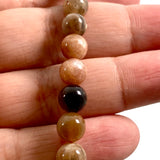 Moonstone (Black and Mixed Colour) Bracelet