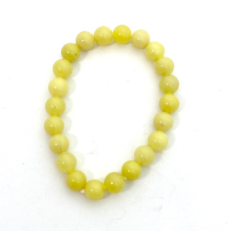 Lemon jade bracelet