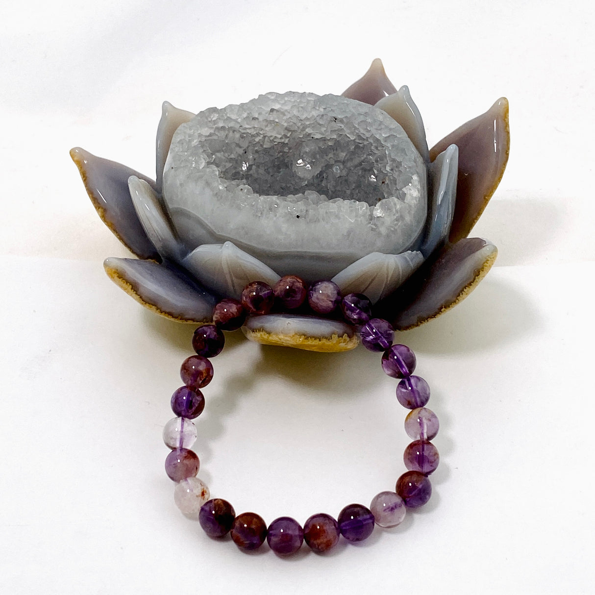 Amethyst Garden Quartz bracelet