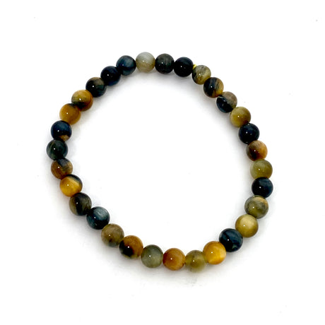 Tiger's Eye bracelet - Mixed Blue and Gold