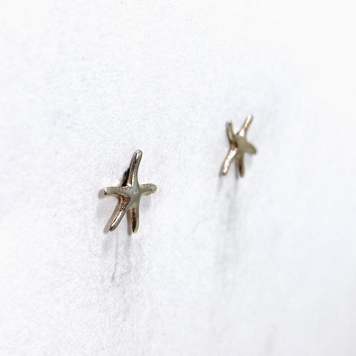 925 SS Starfish stud earrings SE071S