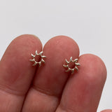 925 SS Sun stud earrings SE1060