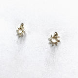 925 SS Sun stud earrings SE1060