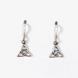 925 SS Triquetra Earrings 2.2cm Drop - Nature's Magick