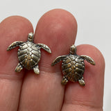 925 SS Turtle stud earrings SE080